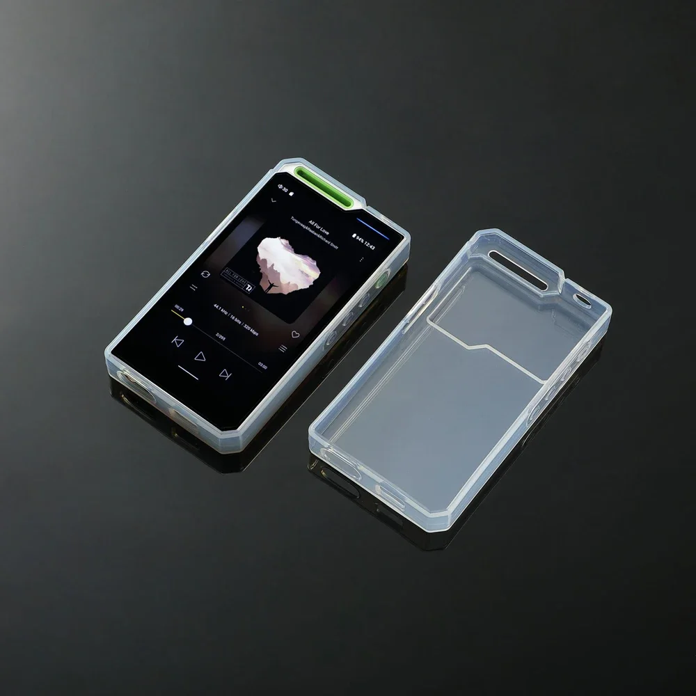 Hiby R4 EVA R4 Capa Couqe Funda 홀더용 소프트 TPU 보호 케이스 커버/휴대용 케이스