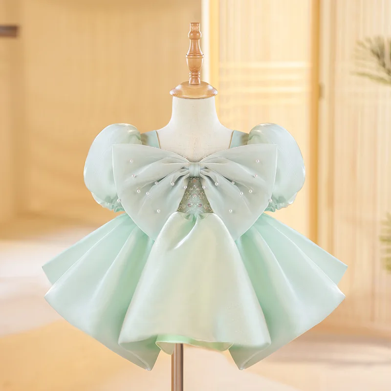 

Kids New in Princess Dresses Girls Costume Baby Baptism Infant Ball Gown Fluffy TUTU Dress Children 1st Birthday Party Clothes