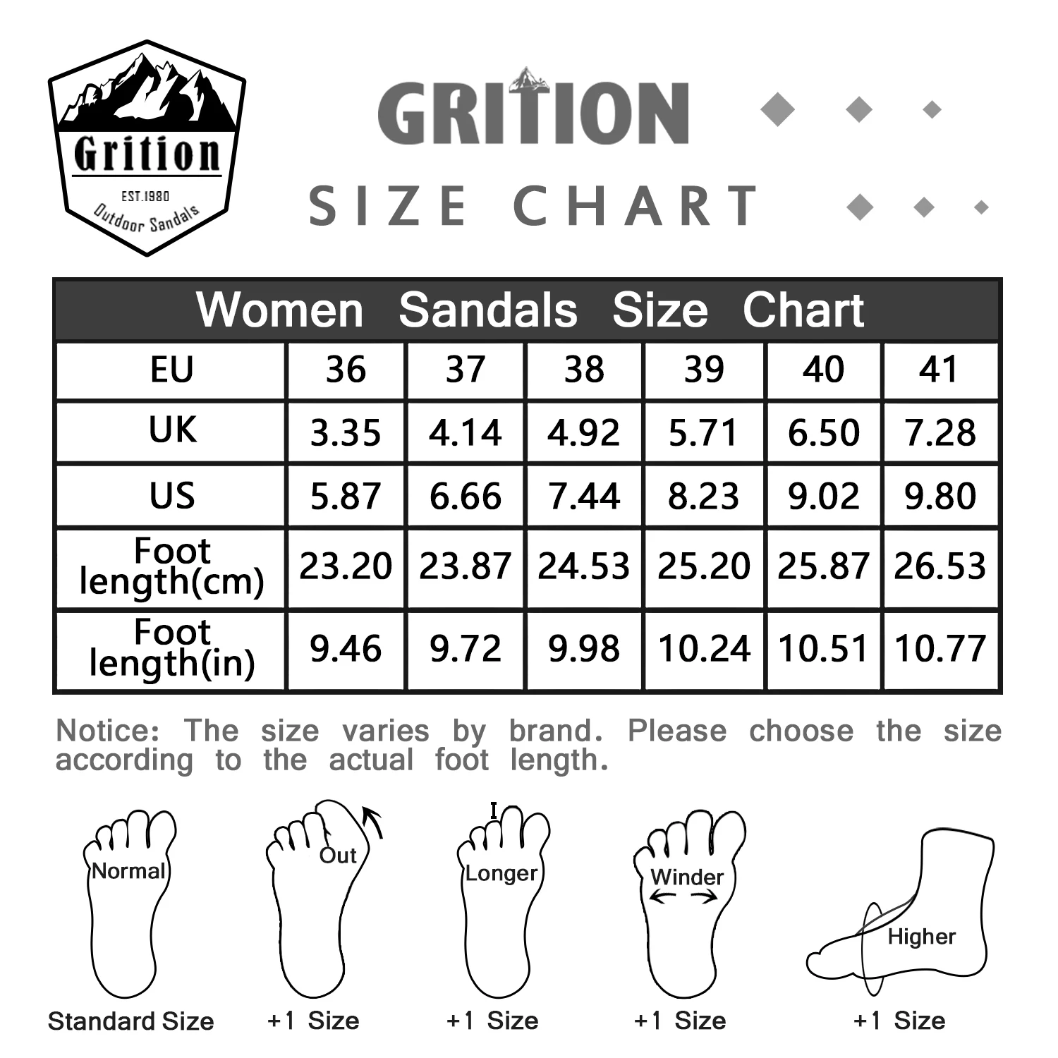 GRITION Women Sandals Flat Casual Outdoor Toecap Protective Trekking Non Slip Shoes Comfort Wear Risistant Fashion Beach 2021 6