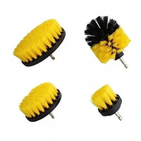 Electric Drill Brush Kit Electric Cleaning Brush Tool For  Car Tile Bathroom Brush Bathroom  Kitchen Plastic Scrubber Brushes 2