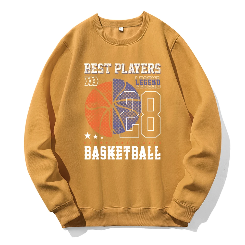 

Best Players Legend 28 Basketball Hoodies Men Fashion Casual Hooded Basic Daily All Match Clothes Fleece Warm Comfortable Hoody