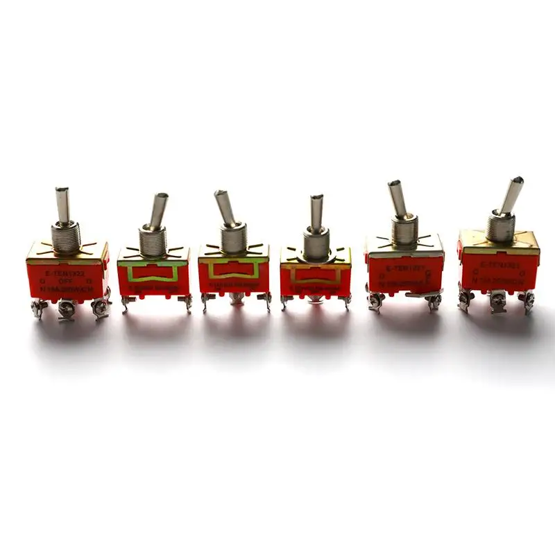 On/Off Toggle Switch Heavy Duty SPST 12V 2 6.3mm Terminal Car Marine Light Boat