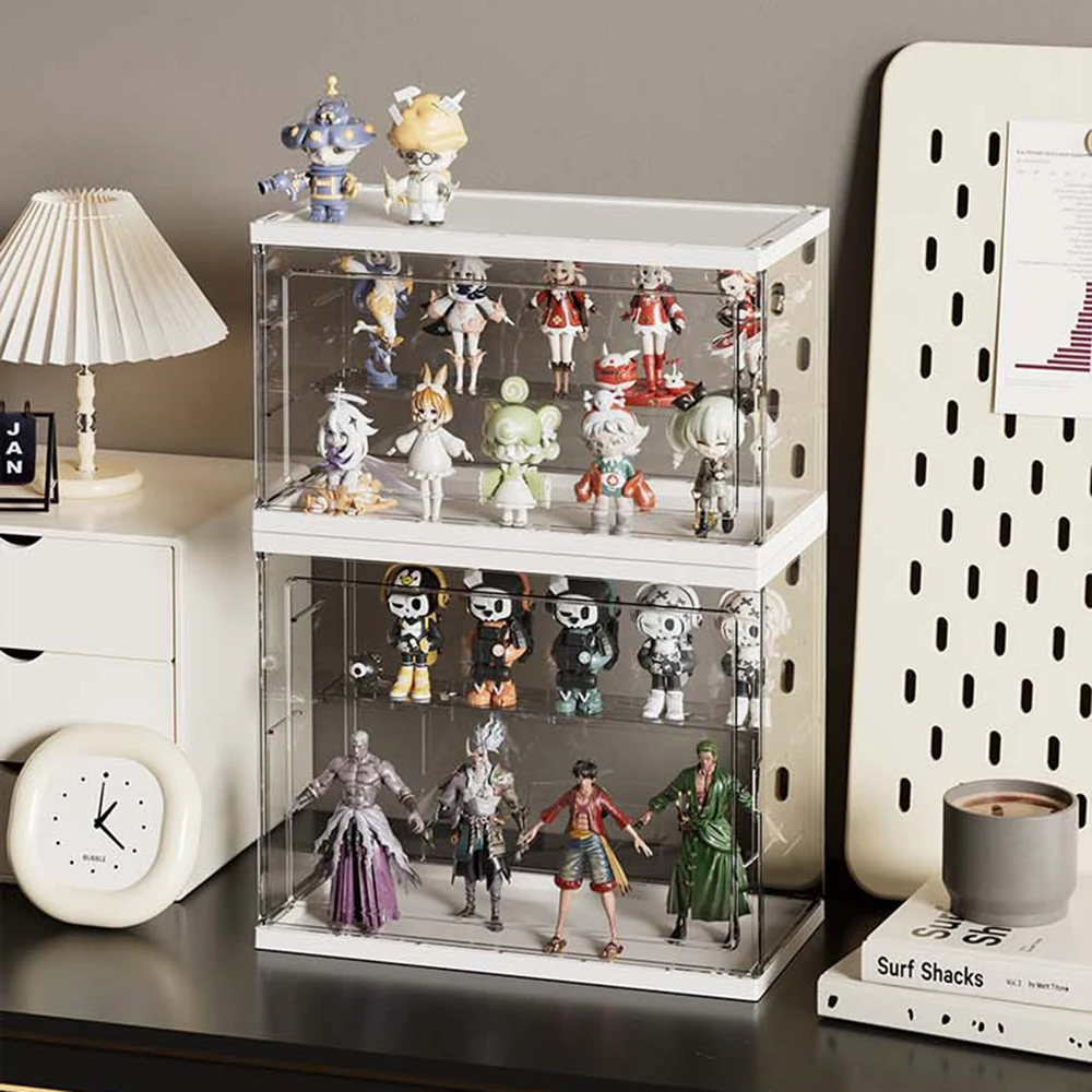 Acrylic Display Box for Bubble Mart Blind Box Lego Storage
