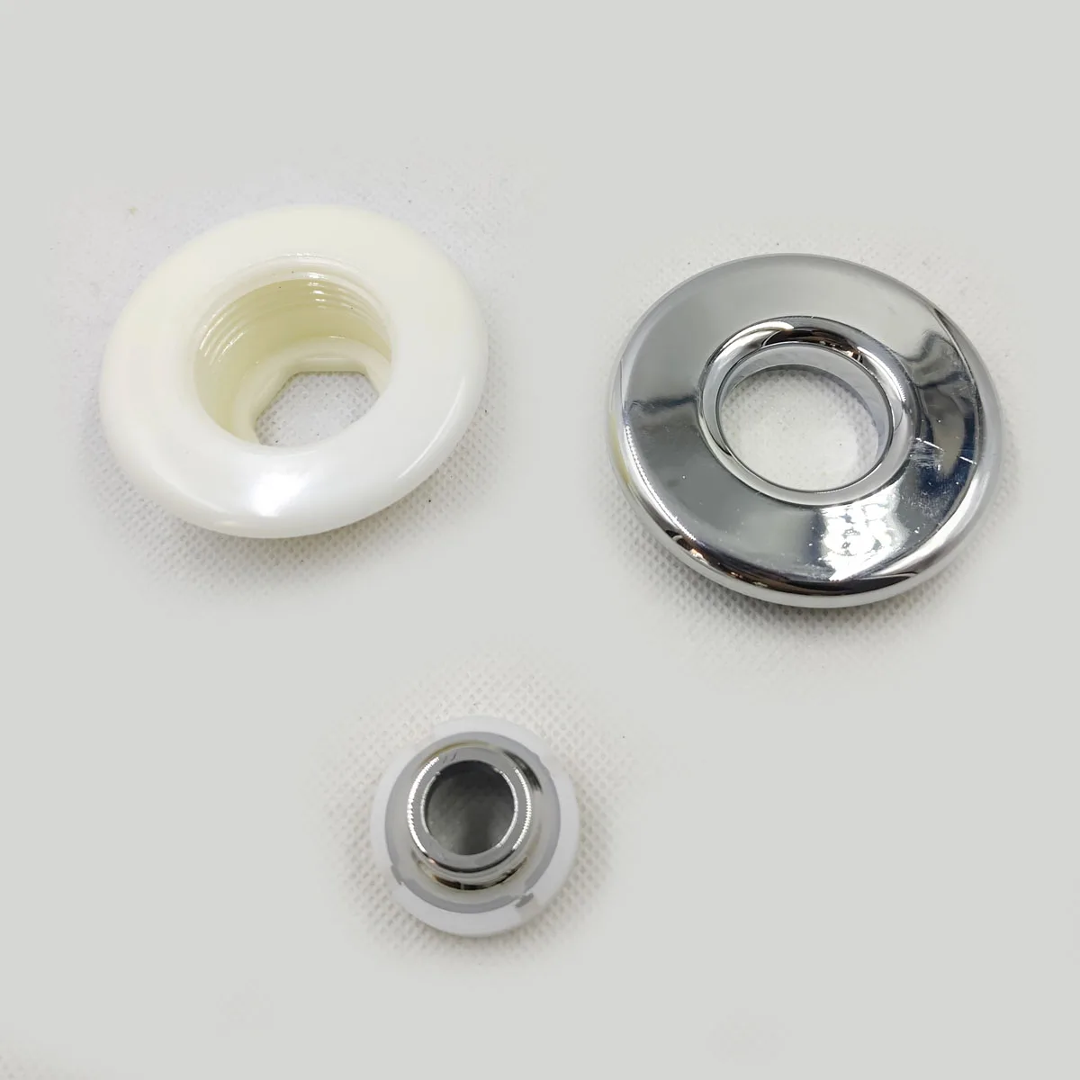 Spa Nozzle bathroom hardware accessories bathroom hardware set chrome plated plastic surface replacement nozzle for spa massage bathtub used with PVC base