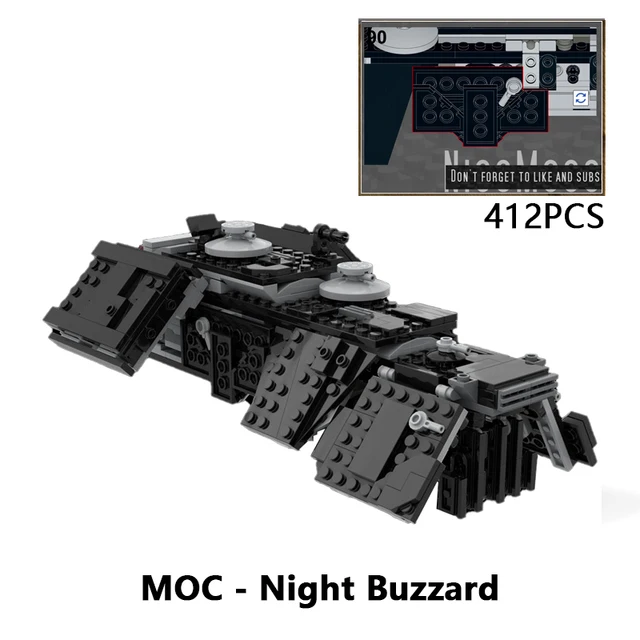 NEW Space Night Buzzard The Transport Ship MOC-75300 Imperial TIE