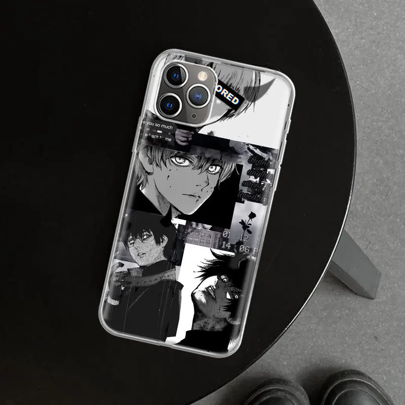 thumbnail image 1 of Funda de teléfono de Anime Tokyo Ghouls, carcasa de Terror para iPhone 14, 13, 11 Pro, 12 Mini, 15, estampado 7, 8, 6S Plus + XR, X, XS, MAX, SE, 5S, personalizada, 1 of 5
