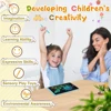16/12 inch Colorful Drawing Tablet Writing Pad LCD Writing Tablet Doodle Board Toddler Toys for 3 4 5 6 7 8 Year Old Girls Boys 4