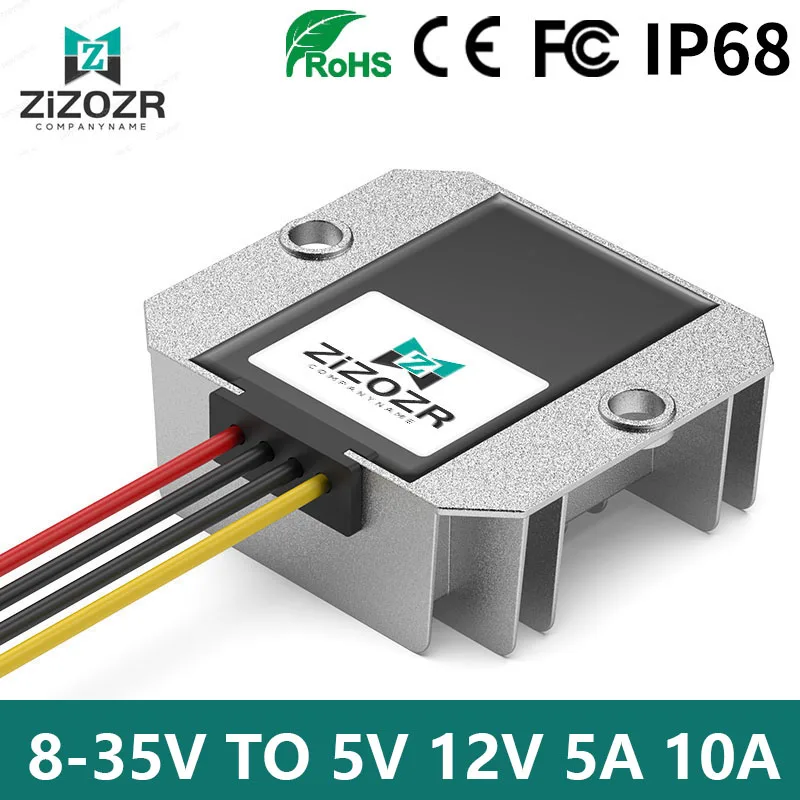 Power Converter For Car Adapter Transformer Buck Regulator Step Down Estabilizador de Tensão dc 835v 12v 24v a 5v 12v 5v 12v 5a 10a 120w