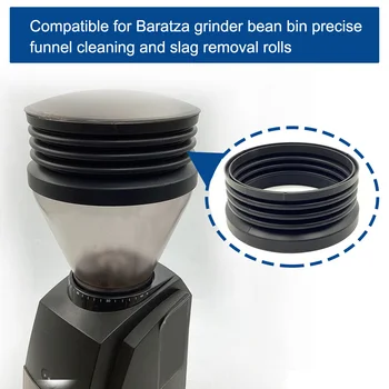 Baratza Hopper Bellow와 호환되는 커피 도즈 호퍼, 커피 연마기 청소 도구, 주방 실리콘 커피웨어, 1pc