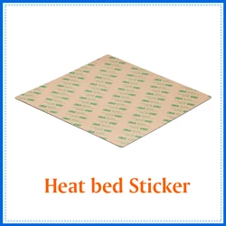 3D Printer Heat bed Sticker Magnetic Base 165/203/220/235/310/410mm With 3M Adhesive Bed Tape print build plate tape I3