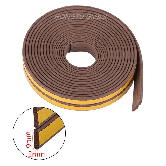 Self-Adhesive Soundproof Weatherproofing Foam Seal Strip