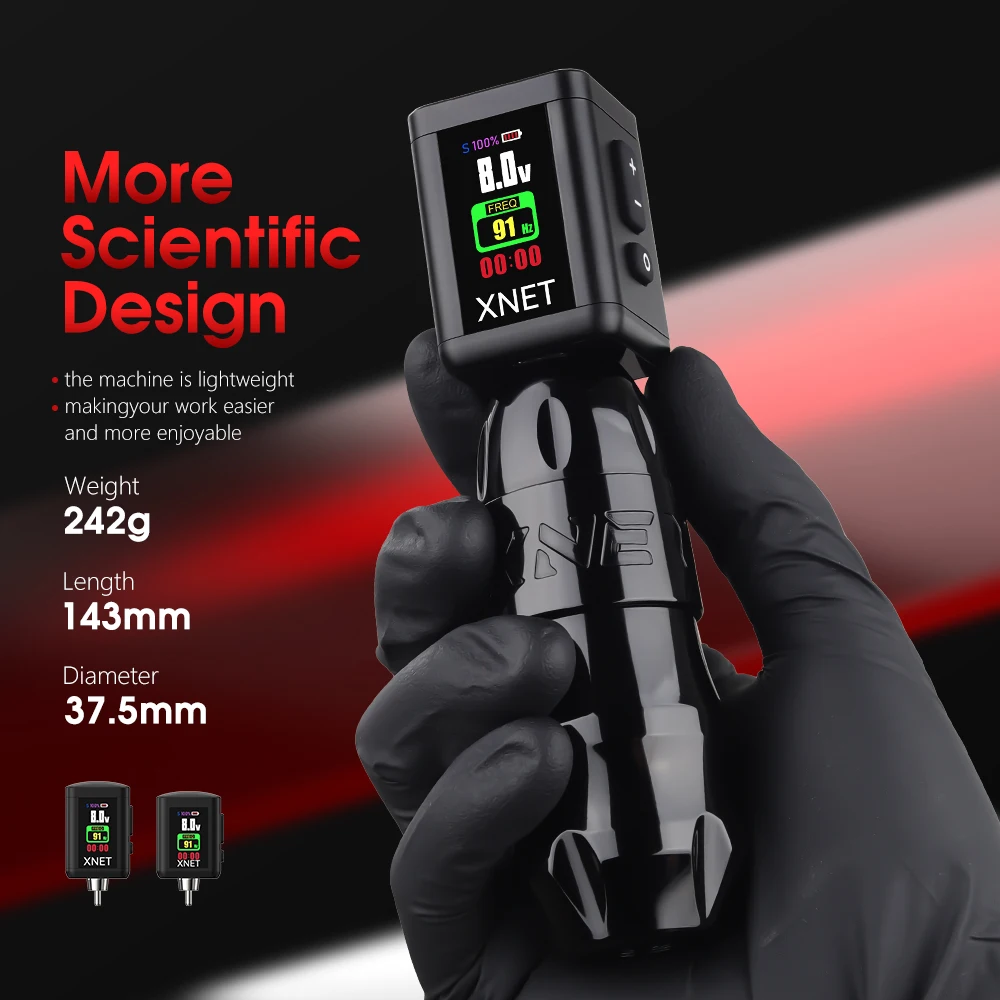 Xnet ワイヤレス/有線タトゥーマシン Amazon | Xnet ワイヤレスタトゥー マシン コアレス モーター