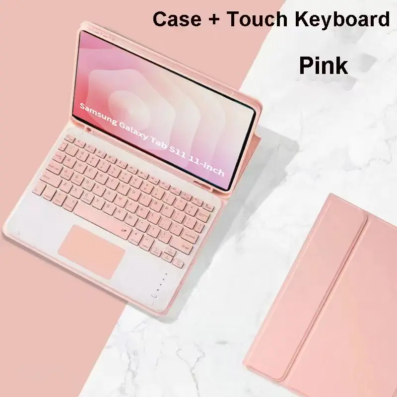 Premium Wireless Keyboard Cover for 11-Inch Tablet, Enhanced Protection & Functionality