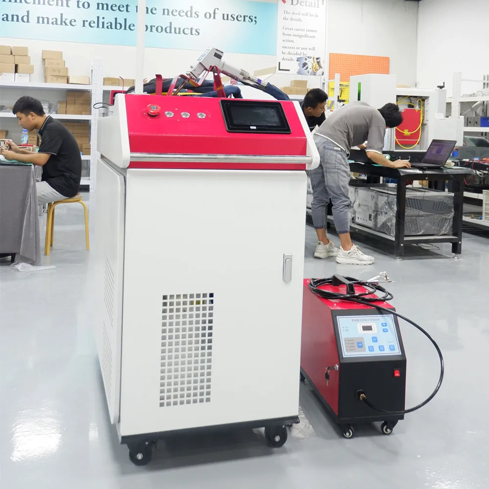 Cina 1000W saldatrice Laser a onda continua portatile metallo acciaio  inossidabile/alluminio saldatura Laser/saldatrice