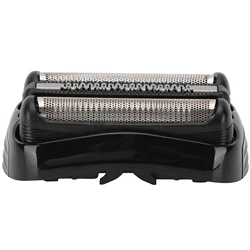 Enhanced Electric Shaver Head Replacement for Smooth and Comfortable Shaving Experience (Black)