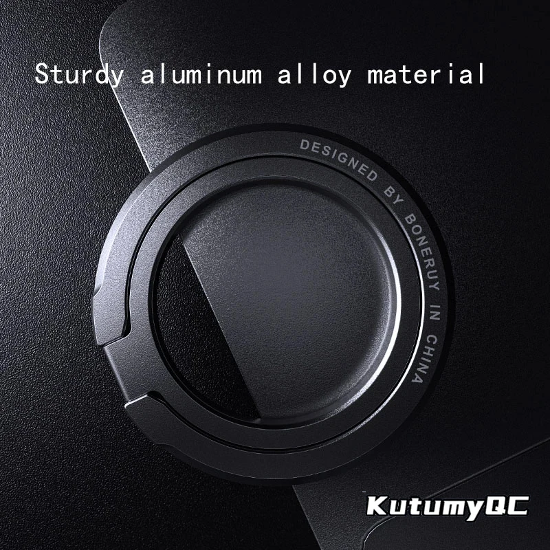 iPhone 12 13 14 시리즈와 호환되는 자기 KutumyQC 휴대폰 링 홀더 MagSafe 탈착식 휴대폰 그립 킥스탠드