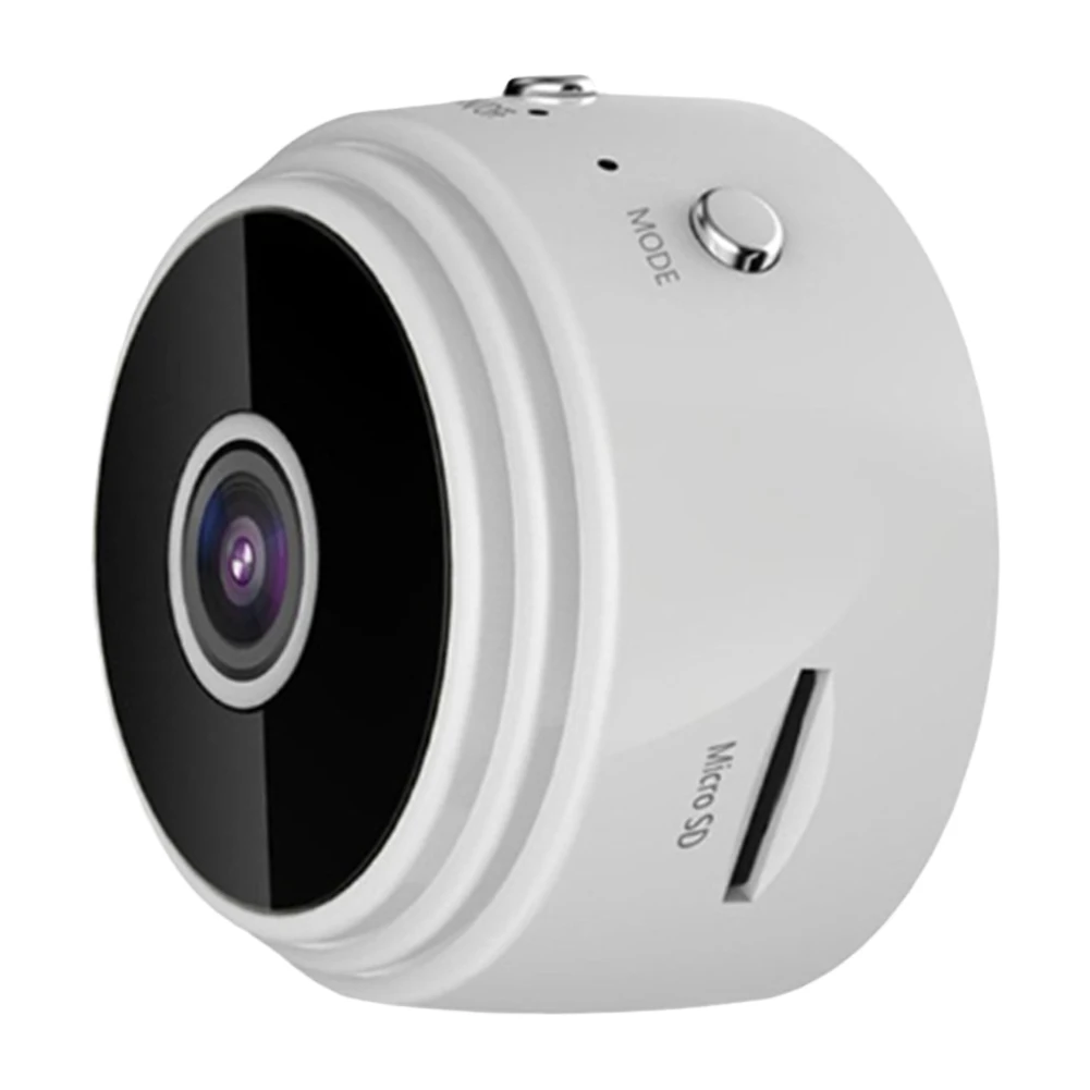 Security Monitoring Camera HD 1080p Home Camcorder USB Rechargeable Remote Viewing Strong Magnetic for Indoor Car Infants Pets