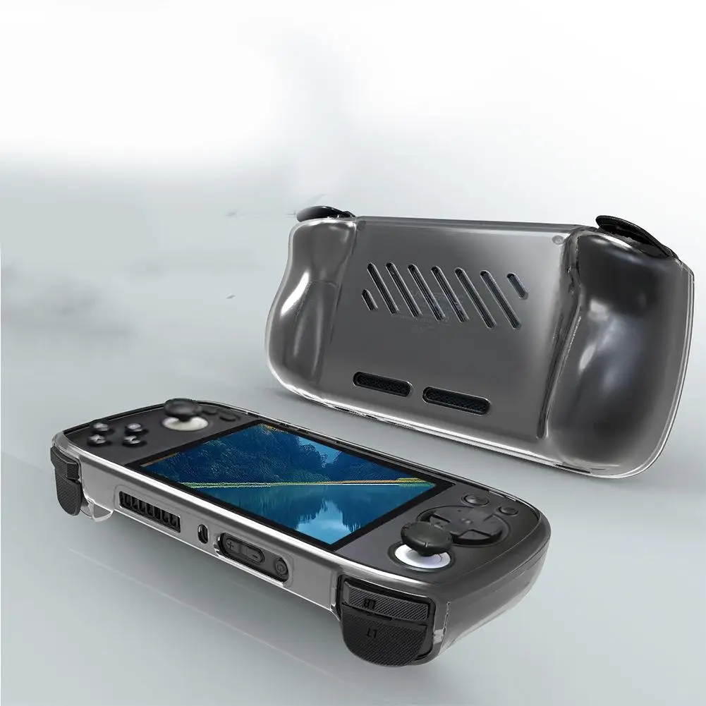 ANBERNIC RG 406H ハンドヘルドゲームコンソール保護ケース、透明 TPU