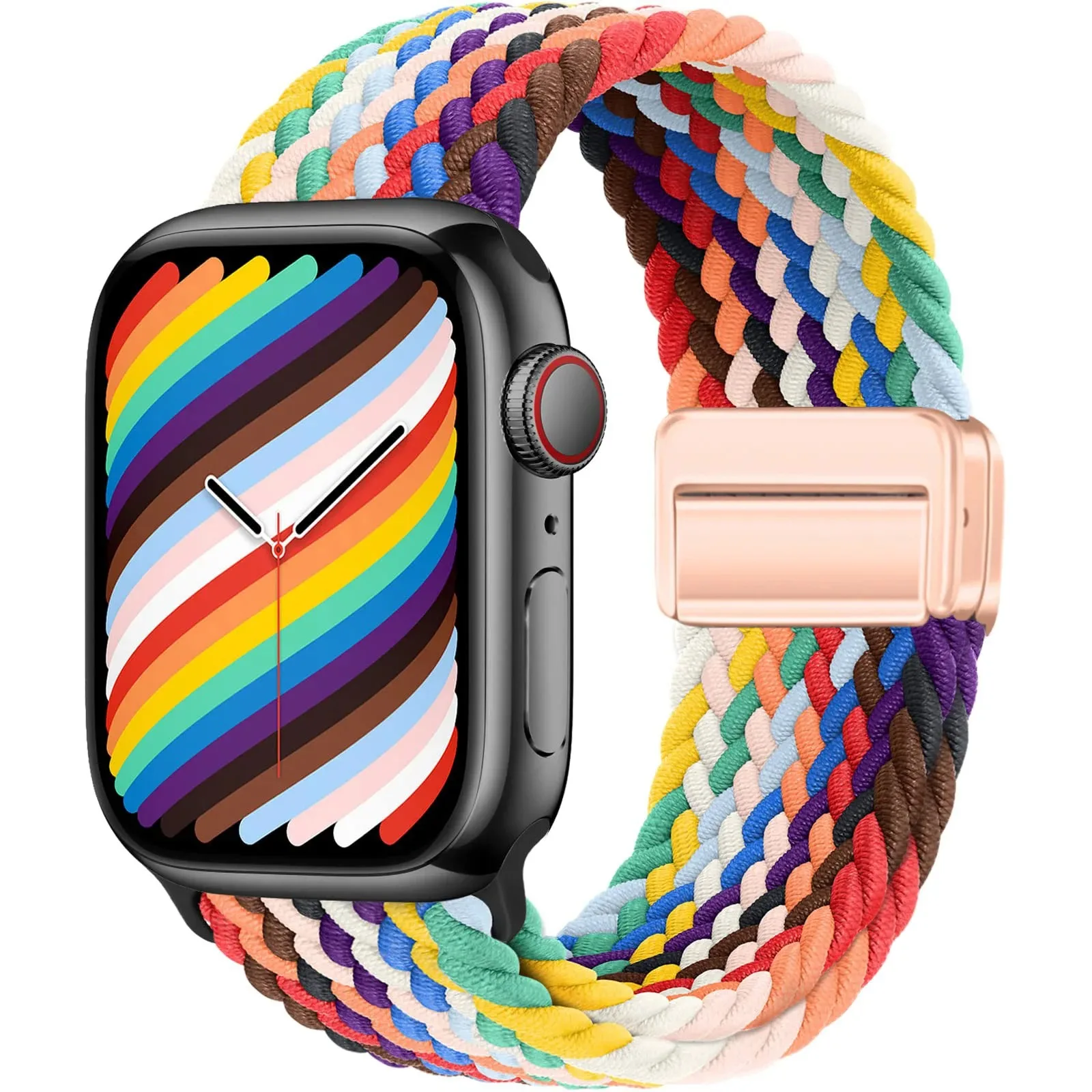 Magnetic Buckle Nylon Watch Strap Bracelet