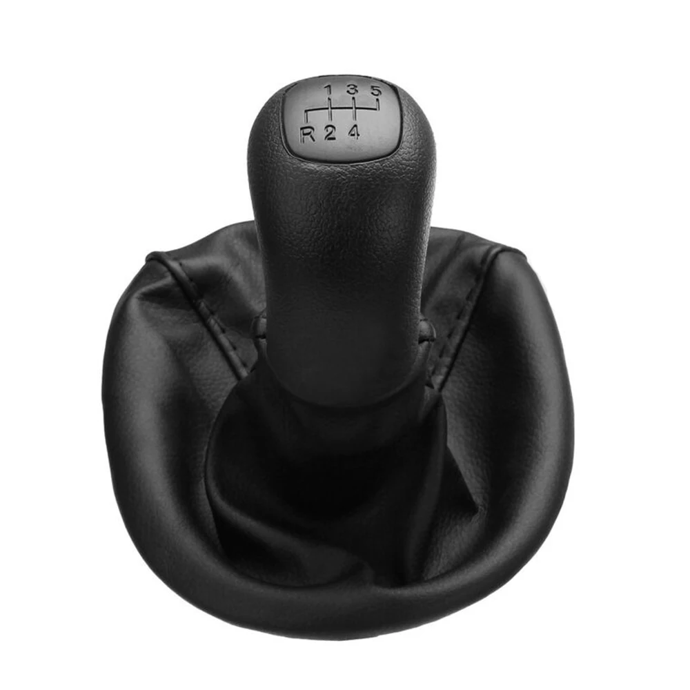 

5 Speed Car Gear Shift Knob Gaiter Boot FOR Mercedes-Benz VITO W638 1996-2000 Black Shift Gear Knobs Leather Boot