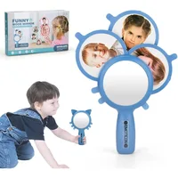 Kids Emotional Imitation Expression Mirror Early Education Puzzle Development Card 6 Emotional Simulation Learning Toy for Kids 1