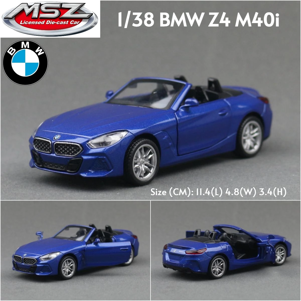 Voiture Miniature BMW M3, M4, X6, X7 Et Mini Cooper Au 1:43 - Collection Diecast JakeSpecial (Neuf)