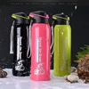 500ML Bicycle Water Bottle Walled Simple Thermo Mug Insulated With Straw Vacuum Stainless Steel Cycling Water Bottle Double 6