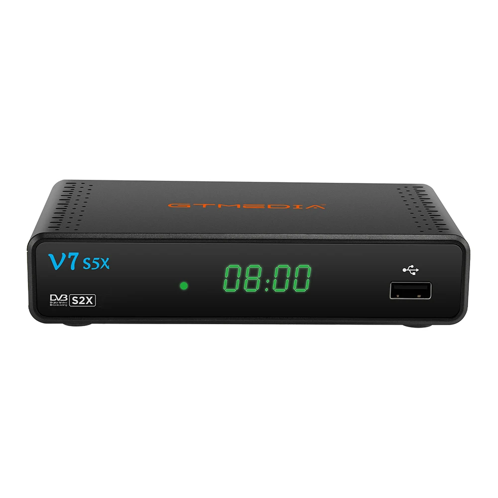 GTMEDIA V7 S5X Satellite TV Receiver DVB-S/S2/S2X H.265(8bit) Support HD 1080P