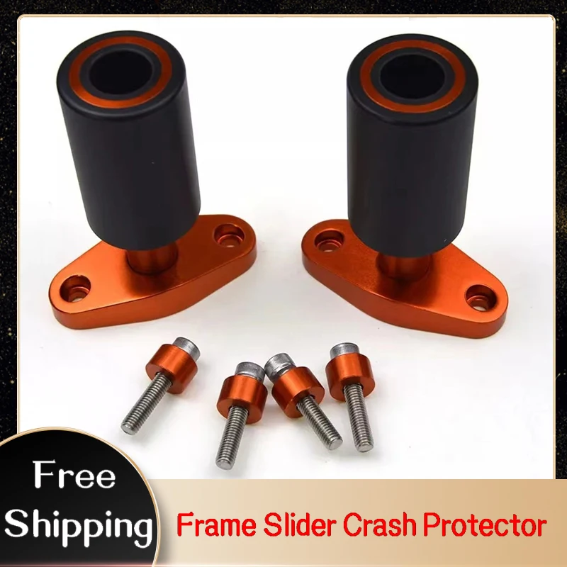 

Frame Slider Crash Protector Motorcycle Accessories Falling Protection Frame Engine Crash Pad For KTM DUKE125 200 250 390 RC390