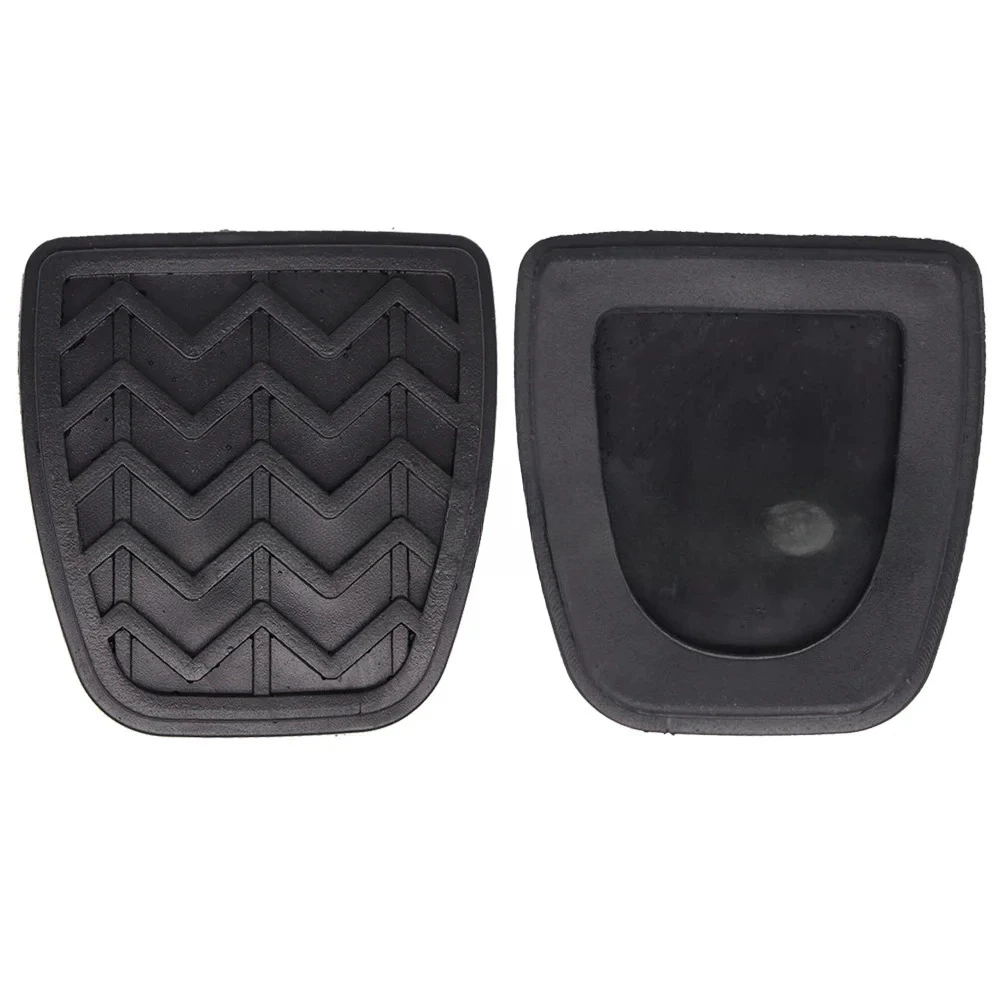 Rubber Brake Clutch Foot Pedal Pad Cover 2PCS For Toyota Camry XV30 XV40 Corolla E120 E130 Yaris XP10 FJ Cruiser RAV4 XA20 Scion