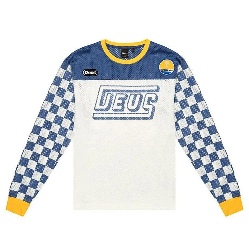 トップス ArkAir x Deus Ex Machina Moto Jersey Tee トップス ArkAir x Deus Ex Machina Moto Jersey Tee Jersey