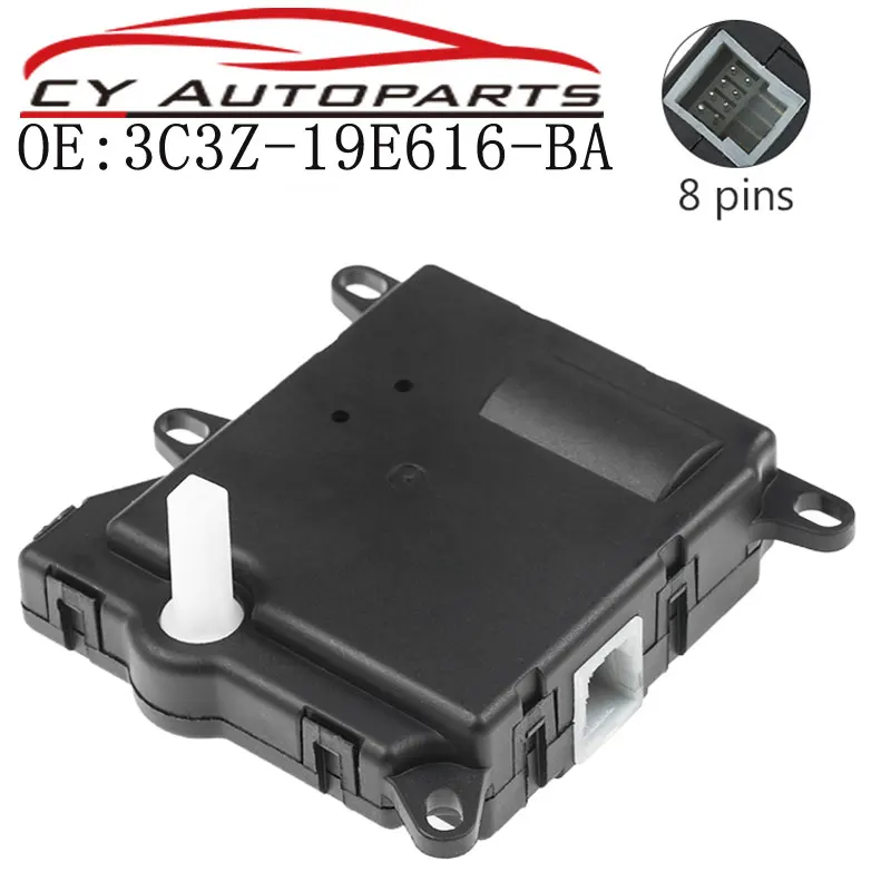 

HVAC Heater Blend Door Actuator For Ford 99-07 F-350 Super Duty 6.8L-V10 Evaporator 3C3Z-19E616-BA 3C3Z19E616BA 604-203 604203