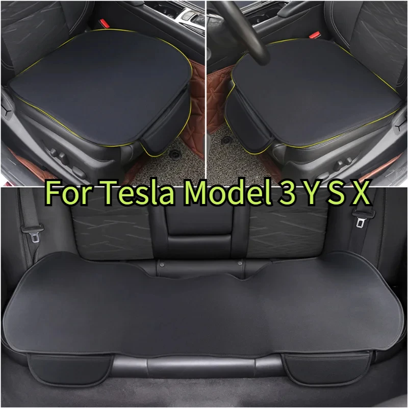 

Чехол на сиденье автомобиля Tesla Model 3 Y S X, наволочки для основной водителя Co-pilot на передние и задние сиденья, защитные аксессуары для интерьера