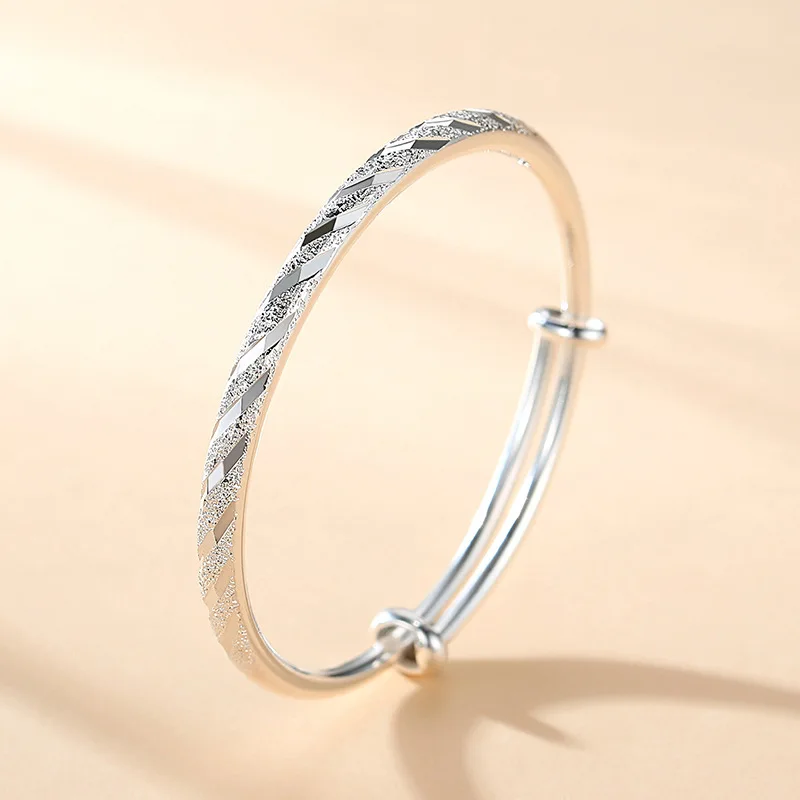 

Fashion 925 Sterling Silver Woman Cuff Bracelet Meteor Adjustable Lucky Bangle Vintage Party Jewelry Charm Christmas Gifts