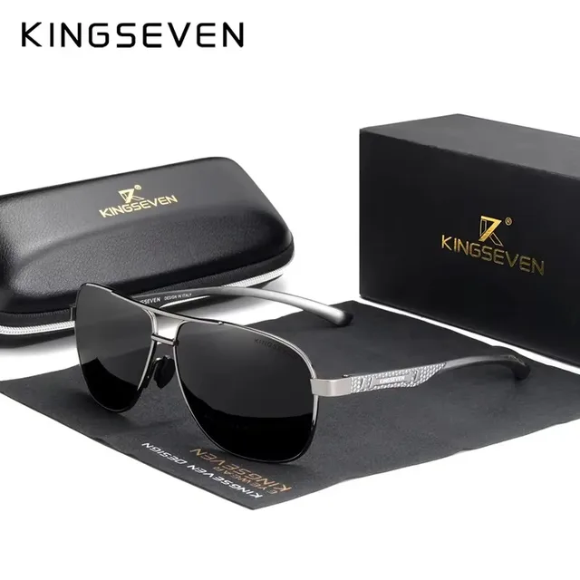 KINGSEVEN Polarized Aluminum Sunglasses Men UV400 HD Lens Pilot Eye Protection Photochromic Glasses Women Night Vision Eyewear 1