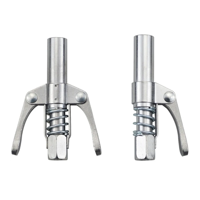 

Grease Guns Coupler Nozzle Single Double Handle High Pressure Quick Release Lock