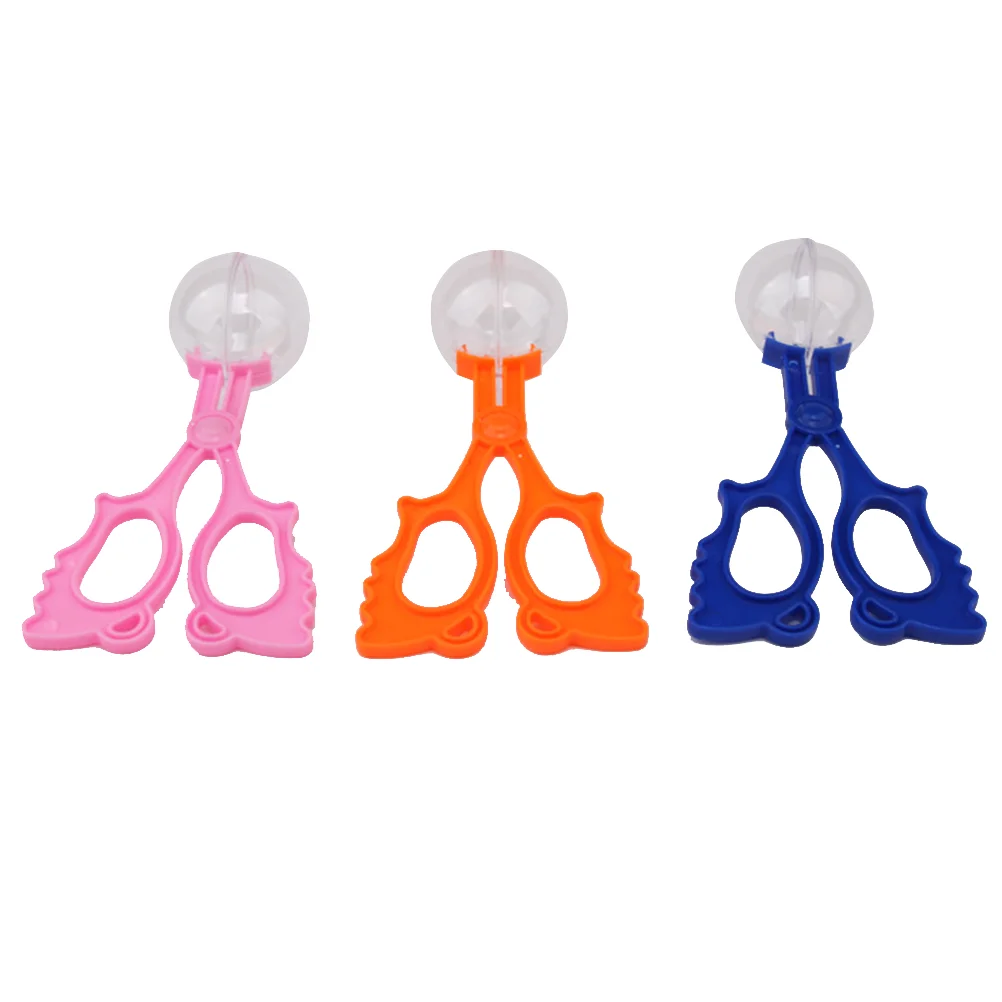 

3pcs Children Handy Scoopers Catcher Set Insects Tongs Insects Catch Clamp Scissors Outdoor Toys for Kids (Random Color)