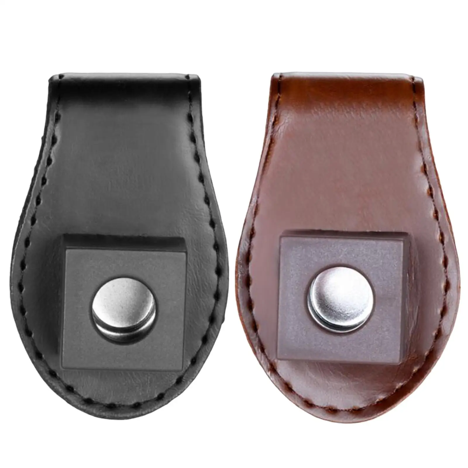 Pool Chalk Holder with PU Leather Clip Pocket Chalk Carrier Clip Pool Billiard Billiards Accessories billiard accessories