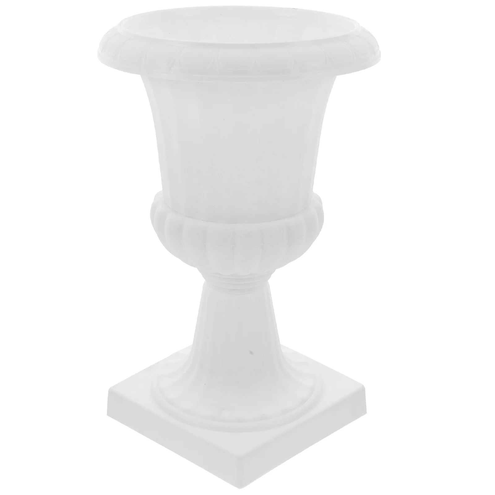 

White Indoor Planter Plastic Roman Planter Garden Succulent Container Front Porch Removable Flower Pot Wedding For Outdoor