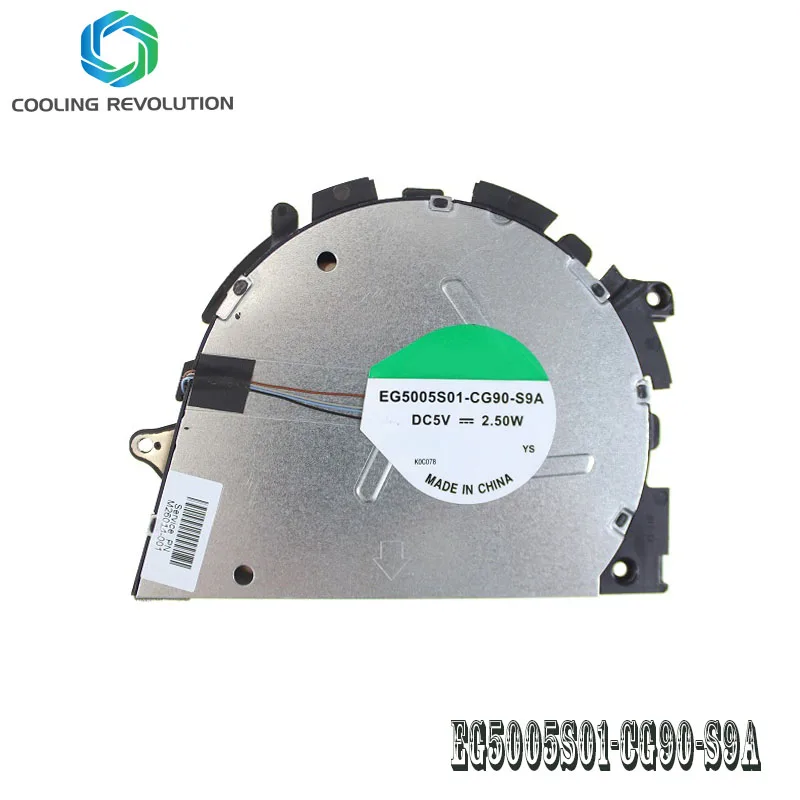 

Laptop CPU Cooling fan EG5005S01-CG90-S9A DC5V 2.50W 4Pin for HP ProBook 440 450 455 650 G8 M26014-001 DIS