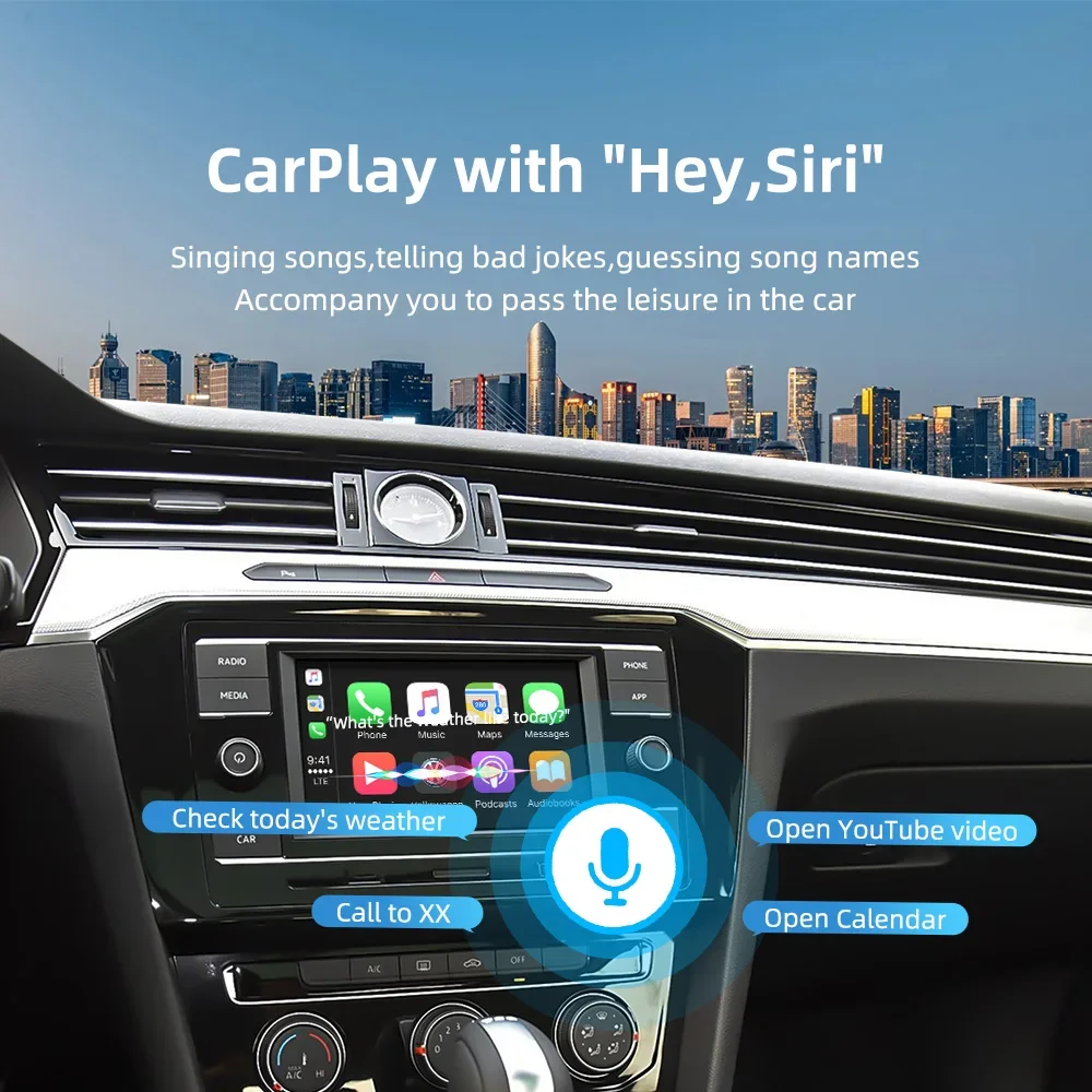 Drahtloses Carplay Android AUTO für Volkswagen Golf7 Tiguan Lamando Magotan Phideon Teramont mit MIB1/MIB2 System-Unterstützungskamera – Detail 7