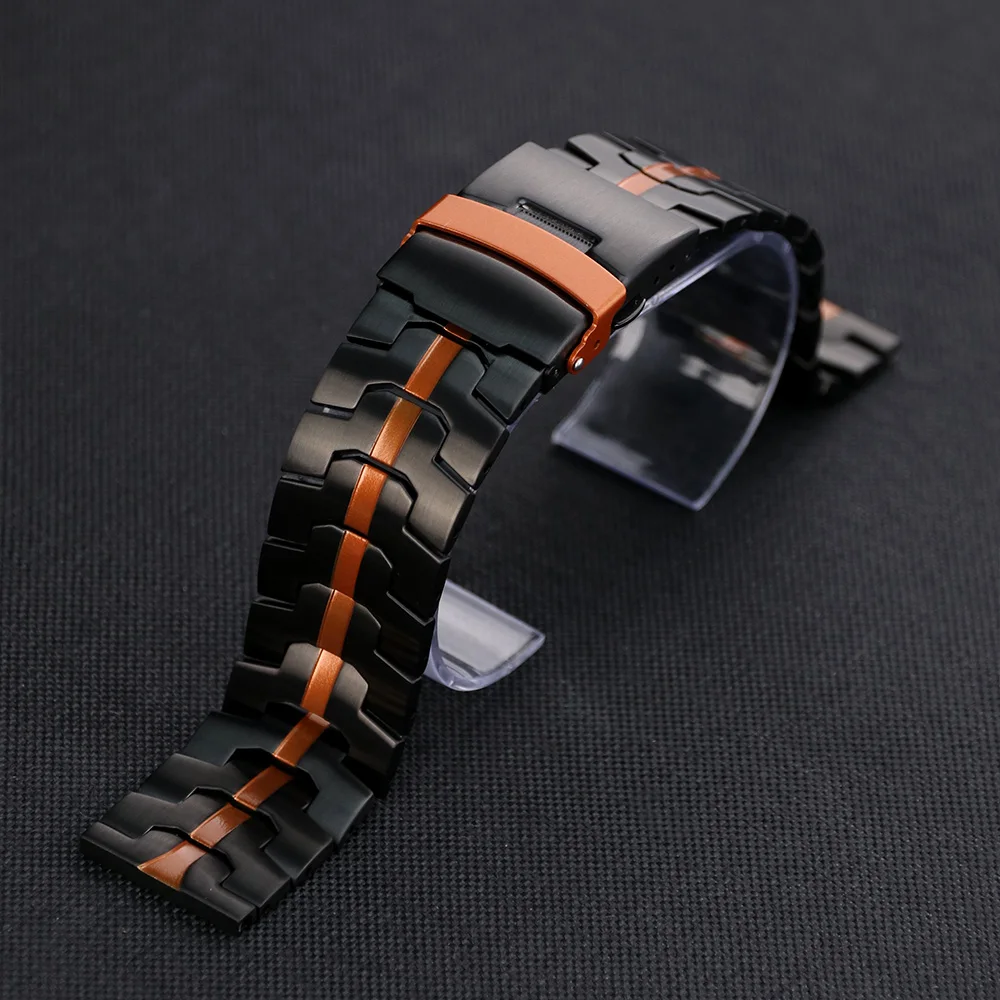 Premium Stainless Steel Watch Band - 20mm / 22mm Adjustable Strap