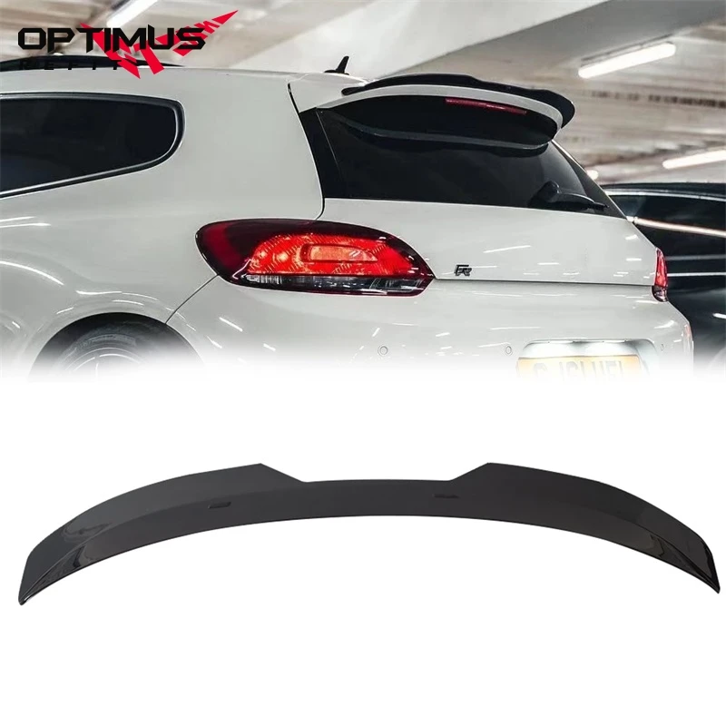 

For Volkswagen Scirocco Standard 2009-2019 Car Rear Roof Spoiler Wing Rear Trunk Roof Wing Spoiler Lip