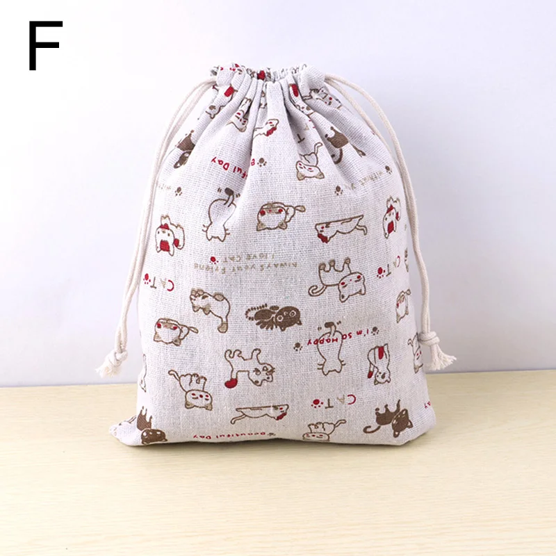 1PC Printed Cotton Drawstring Pocket Storage Bag Sundry Underwear Travel Gift Bags Cloth Shoes Storage Handbag Makeup Case 6 Sa8f8cf463d6a4282a0e30d9be9d16ce7U