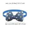 50pcs Cute Dog Bowties Adjustable Pet Bowties Dot Style Dog Bow Handmade Pet Collar for Small Dogs Cats Pet Grooming Accessories 2