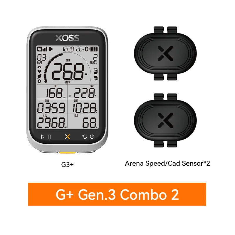 XOSS GPS Bike Computer – Advanced Power Meter & Waterproof Cycling Odometer with Cadence and Speed Tracking