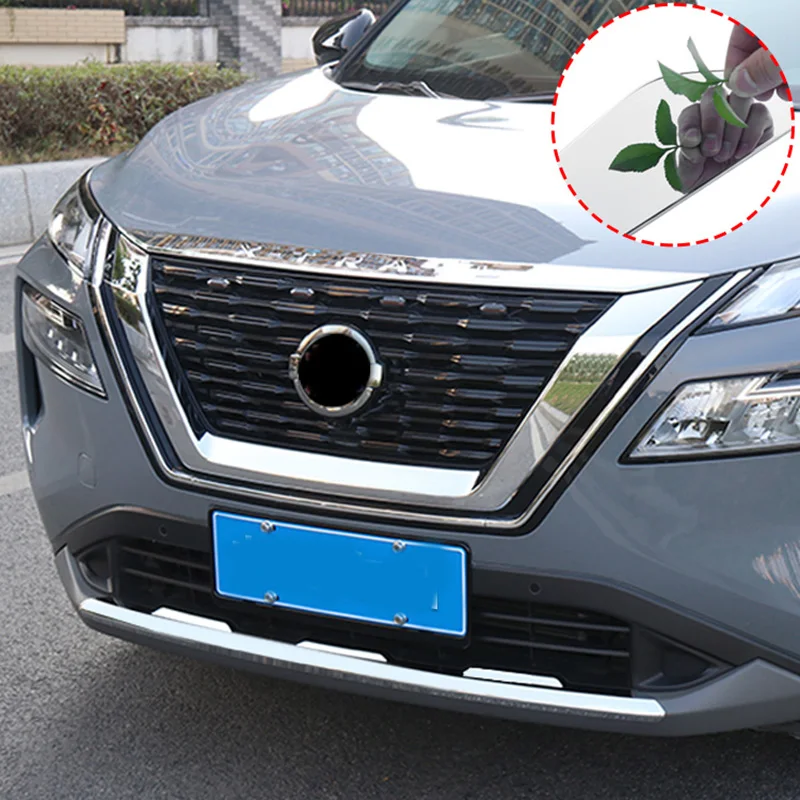 

ABS Front Rear Bumper Moulding Grills Cover Trim Car Styling Accessories For Nissan X-Trail Rogue T33 2021 2022