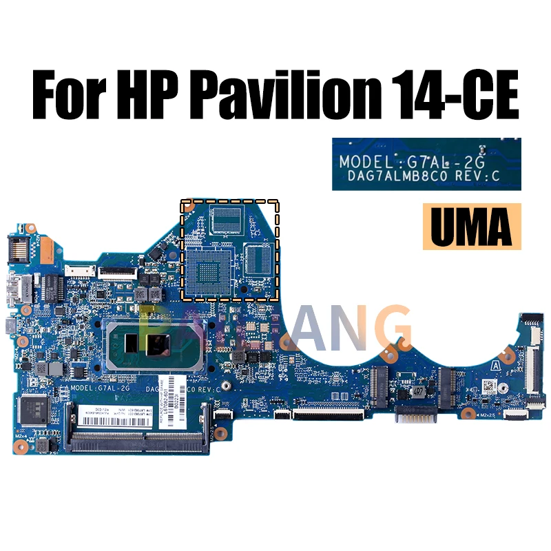 For HP Pavilion 14-CE Notebook Mainboard Laptop