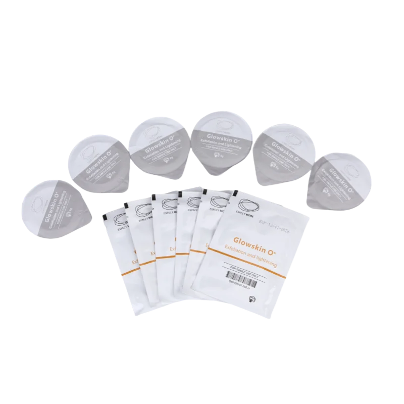 Co2 Oxygen Pods Bubble Machine Consumable Capsule Serum Gel Kit for Facial Rejuvenation Lightening Brightening Gel for pollog