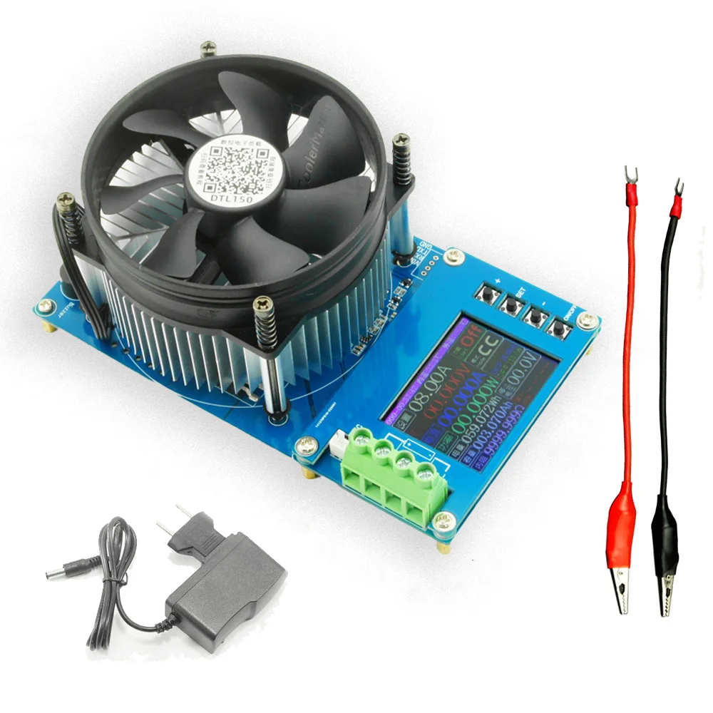 

Lithium Battery Tester CNC Electronic Load 4-wire Capacity Internal Resistance Current Voltage Power Monitor Discharger 150W 20A